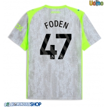 Maglie da calcio Manchester City Phil Foden #47 Terza Maglia 2025-26 Manica Corta